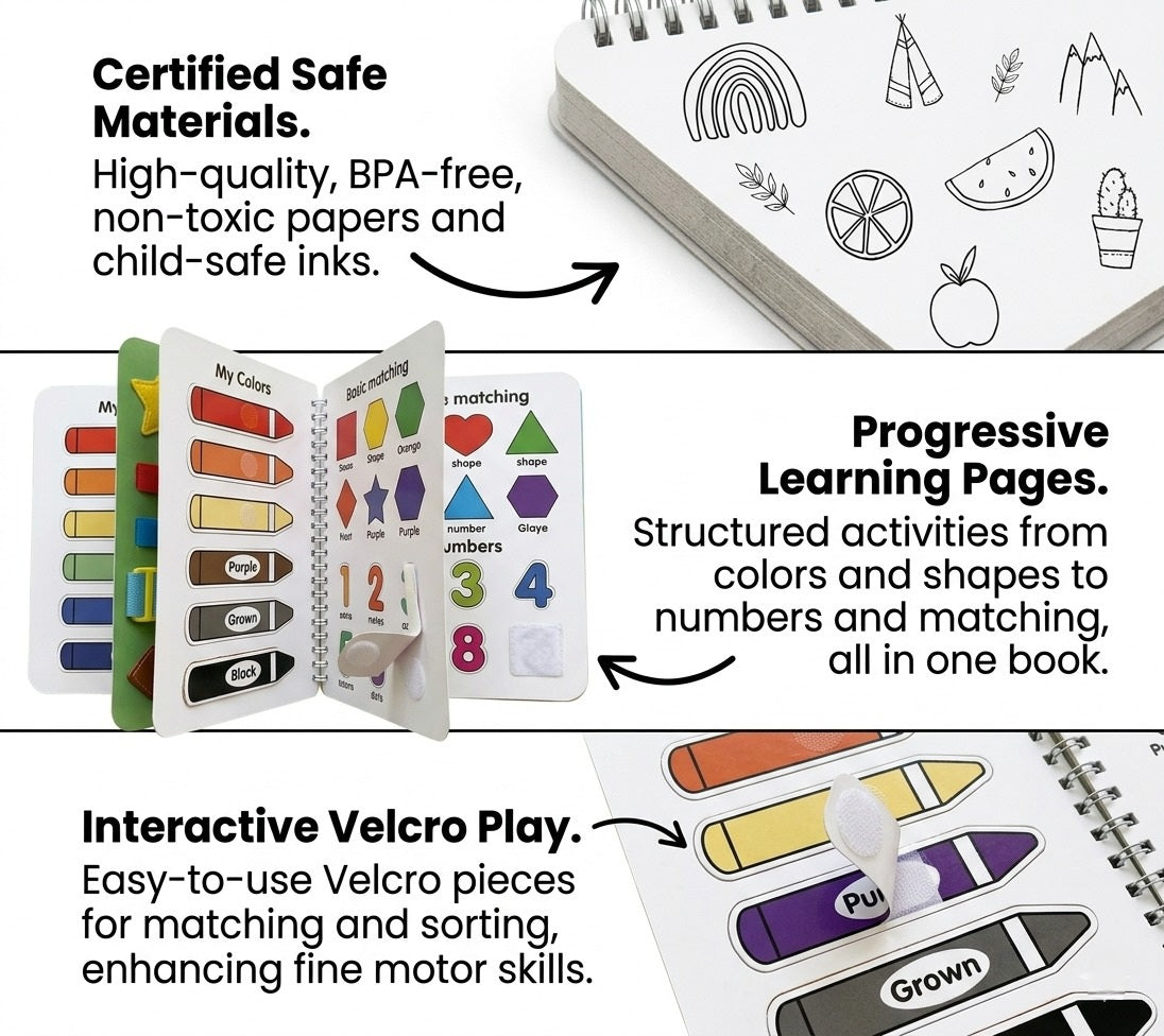BloomCubs™ CalmPlay Busy Book